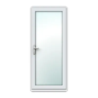 דלת פתוחה של UPVC